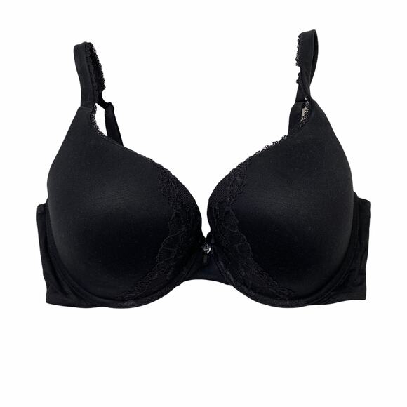 VS Body by Victoria Perfect Shape Black Convertible Underwire Padded Bra 32DDD - Picture 1 of 6